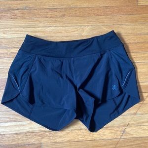Athleta Running Shorts XS Black